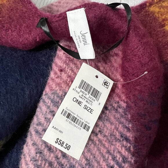 Jenni Open Front Thick Cardigan Tassels - Picture 2 of 11